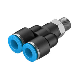 Racor en Y QSY, 1/8, tubo 8 mm