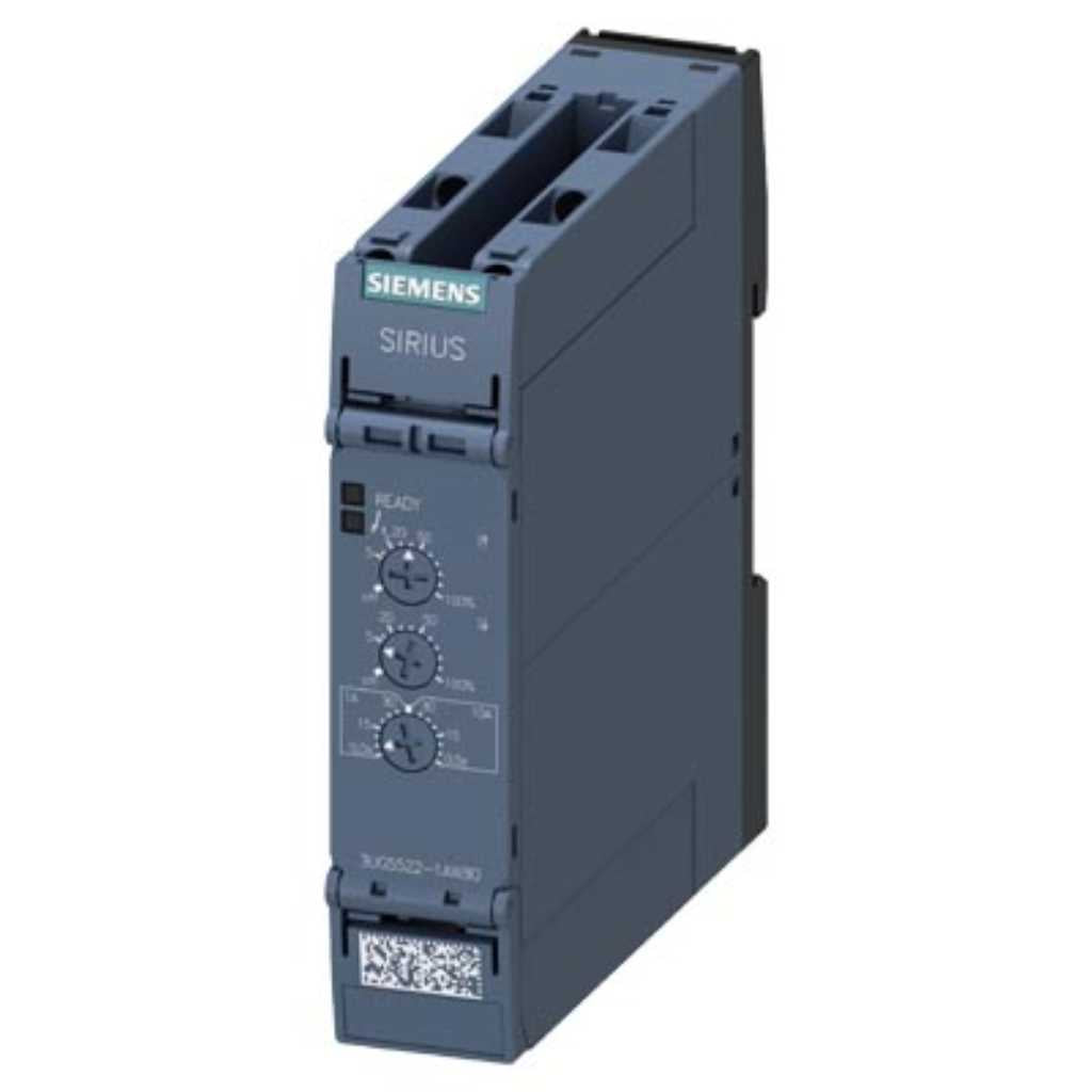 Relé vigilancia, 3UG, corriente, 1CO, 24...240V AC/DC, tornillo