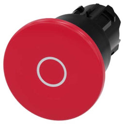 Cabeza seta 3SU, 22mm, plástico, rojo, seta