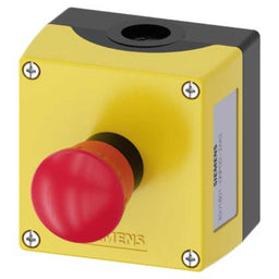 Caja mando 3SU, plástico, 22mm, 1 puntos