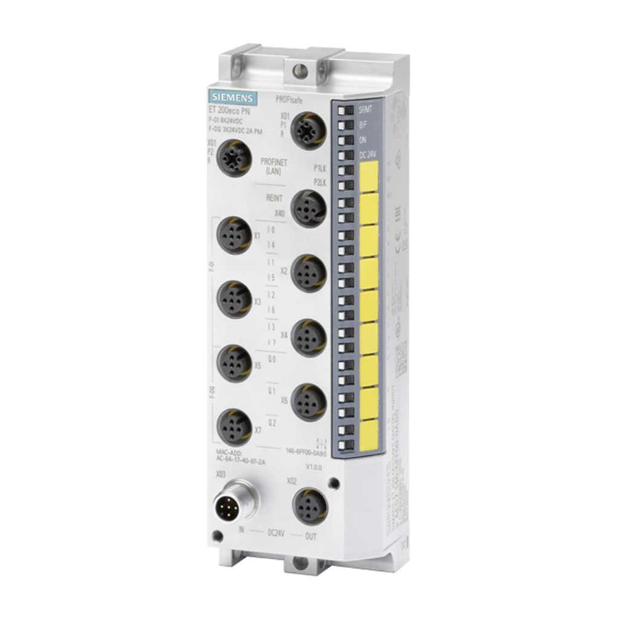 ET 200eco PN, F-DI 8x24V /F-DQ 3x24V 2A