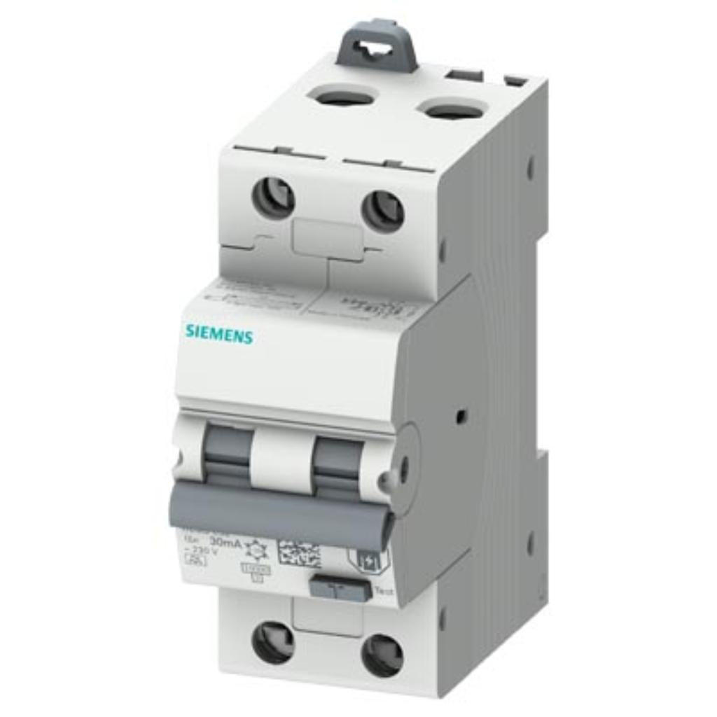 Interruptor diferencial combinado, 2 polos, tipo A, 10kA, 10A, 30mA