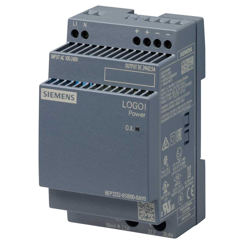 LOGO!Power/1AC/DC24V/2.5A