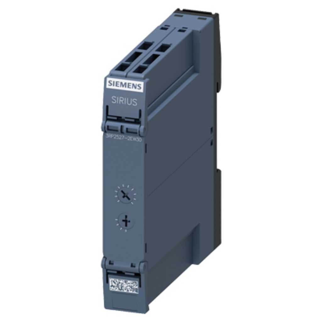 Relé temporizador, 3RP, retardo excitación, 1NA, 12-240V AC/DC, resorte