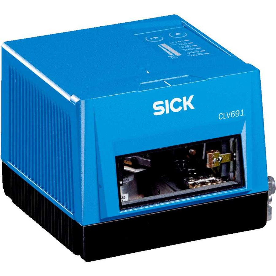 Escáner CB CLV69x, Enfoque automático, Ethernet, PROFINET, EtherNet/I, Clavija de clonaci
