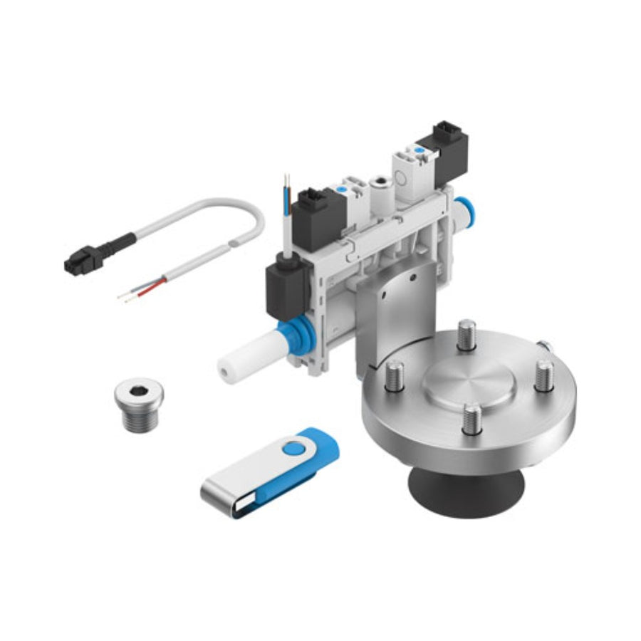 Ventosa de sujeción del kit FESTO de robot UR OVEL-10-H-15-PQ-VM7-UA-C-A-V1V-H3-RA1