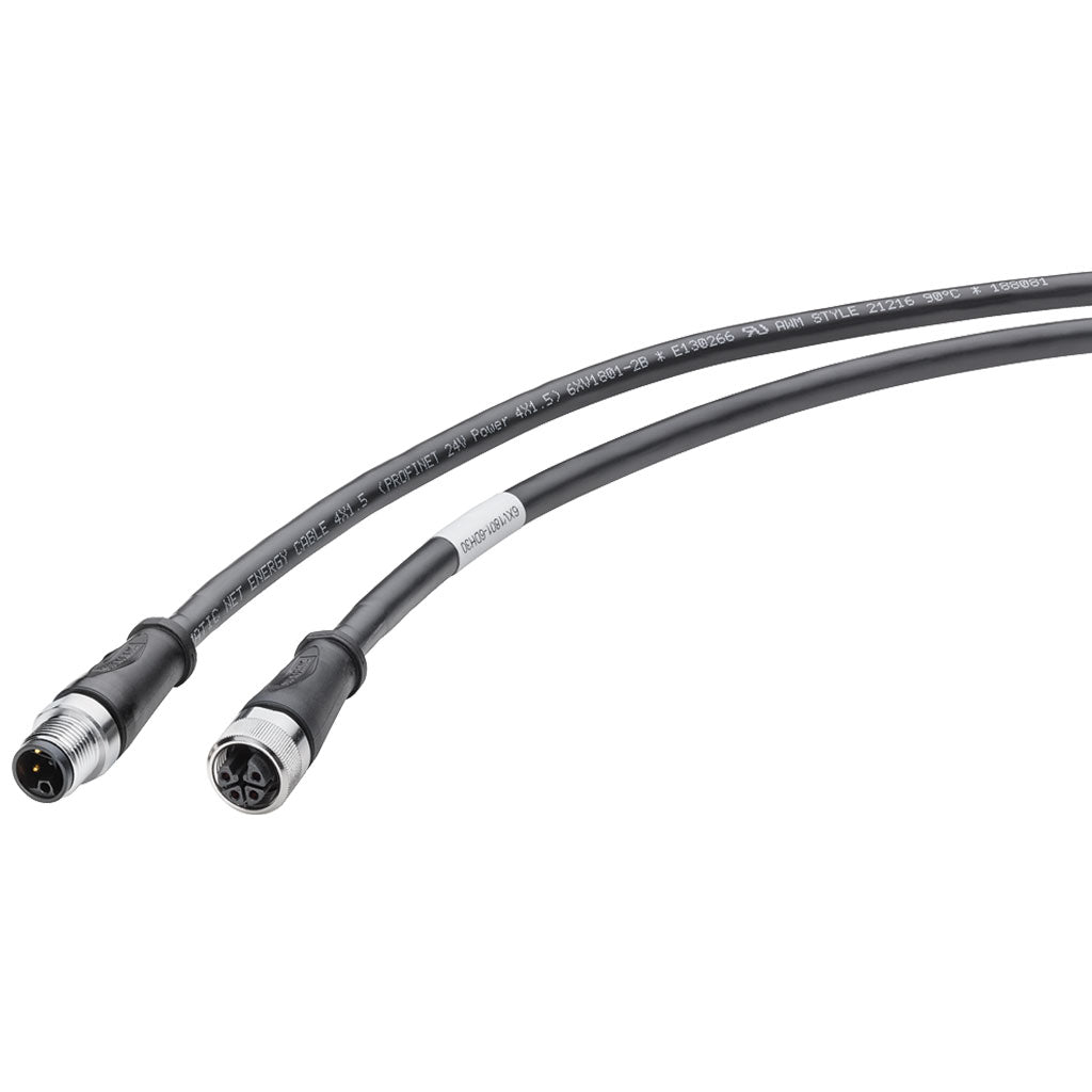 Power connecting Cable 2 m, L-codificado