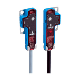 Barrera emisor-receptor GSE2F LED, PNP, oscuro, cable M8 3P 200mm