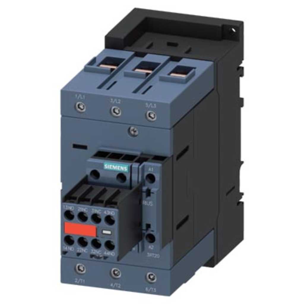 Contactor, 80A, 37kW, 20-33V AC, tam. S3, tornillo