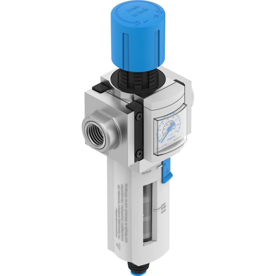 Unidad de filtro y regulador MS4-LFR-AGC-D7-C-R-V