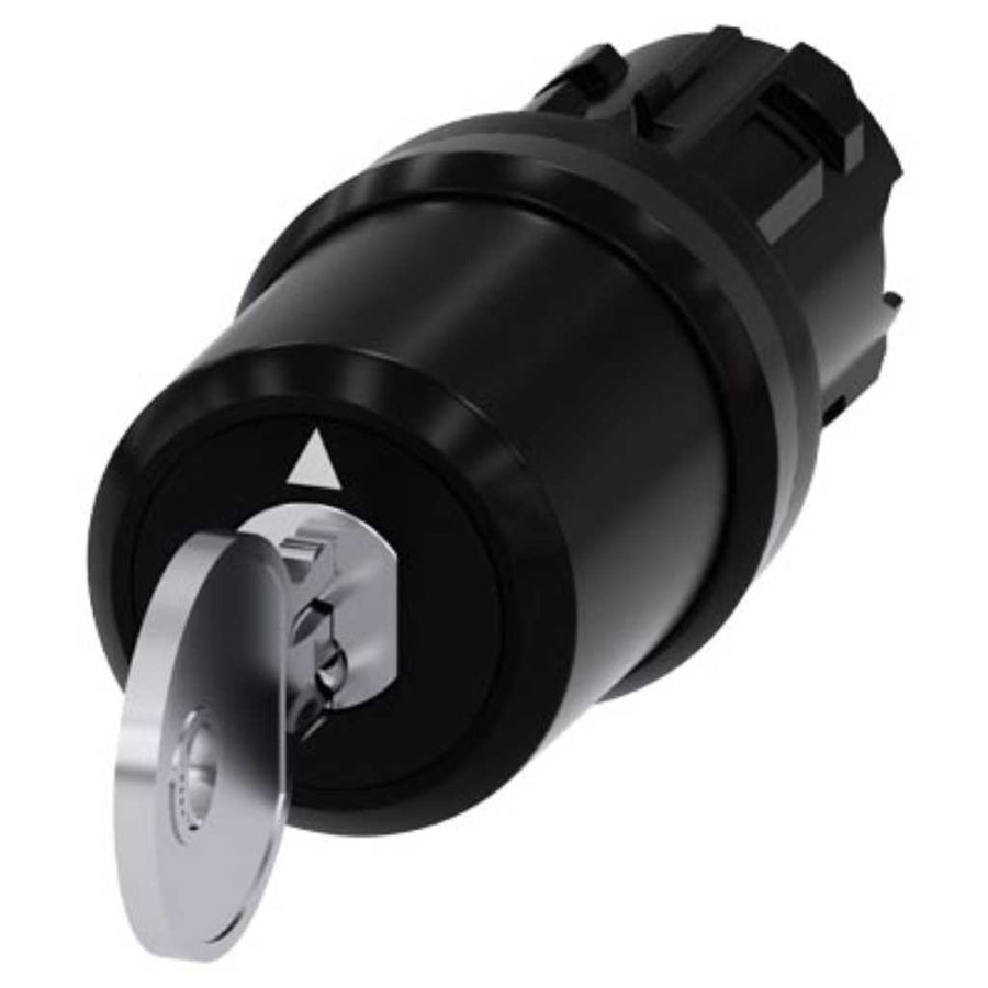 Cabeza llave 3SU, 22mm, plástico, con llave