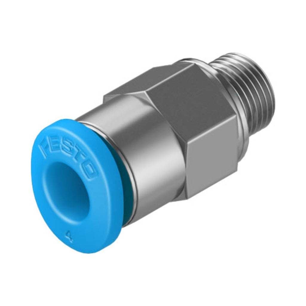 Racor mini QSM, M5, tubo 4 mm