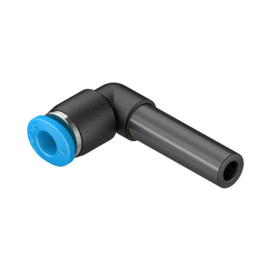 Racor mini codo QSML, tubo 6 a 4 mm
