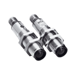 Barrera emisor-receptor VS/VE18 LED, PNP, oscuro, M12 4P