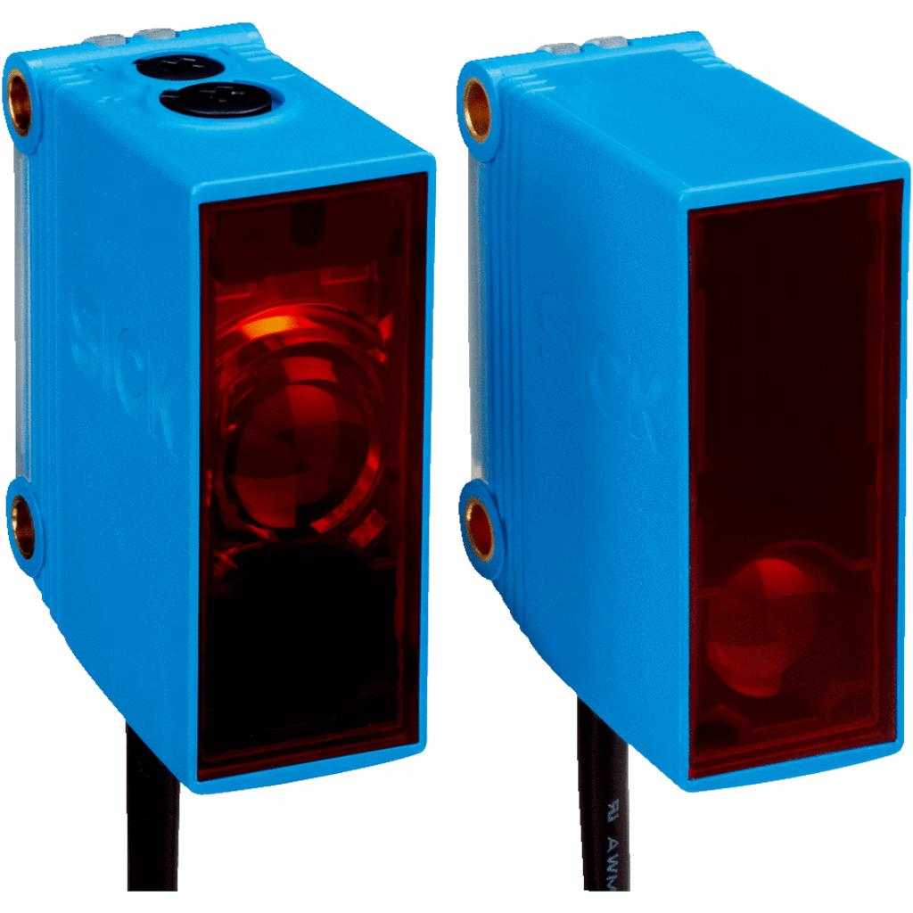 Barrera emisor-receptor GSE10 LED, NPN, claro/oscuro, cable 3H 2m